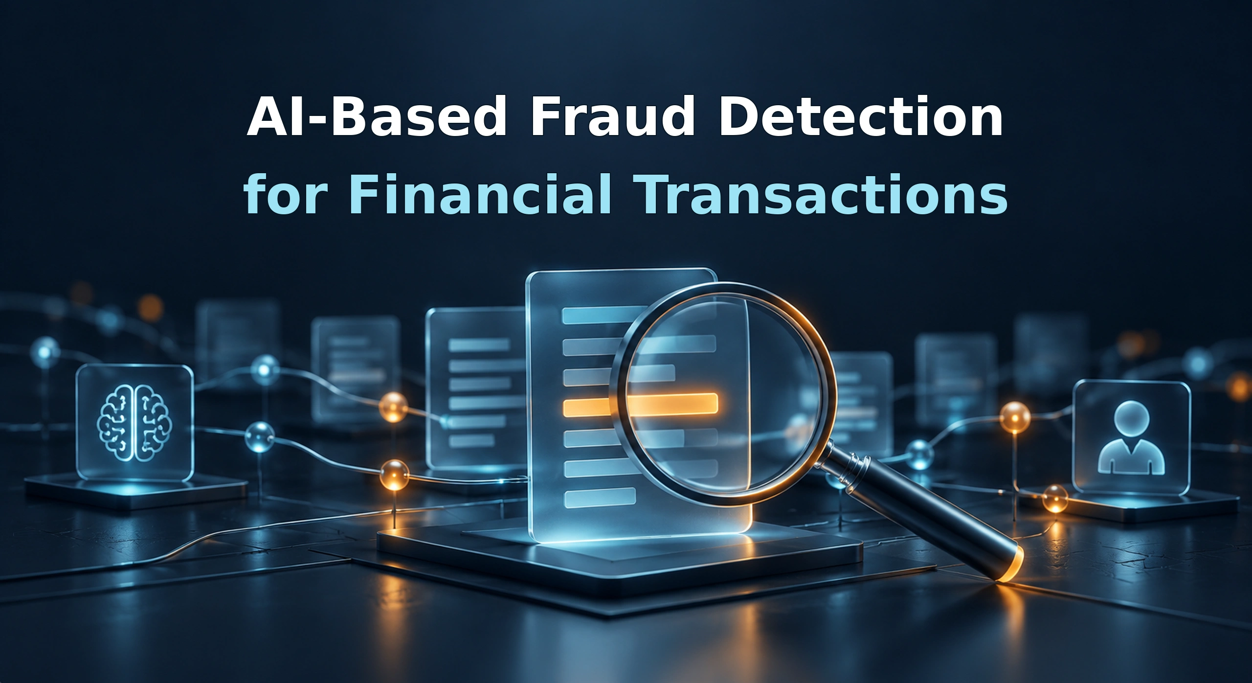 Conceptual financial transaction anomaly review and human oversight case-study cover.