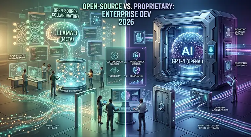 Open-Source Models (Llama 3) vs. Proprietary (GPT-4) for Enterprise Dev