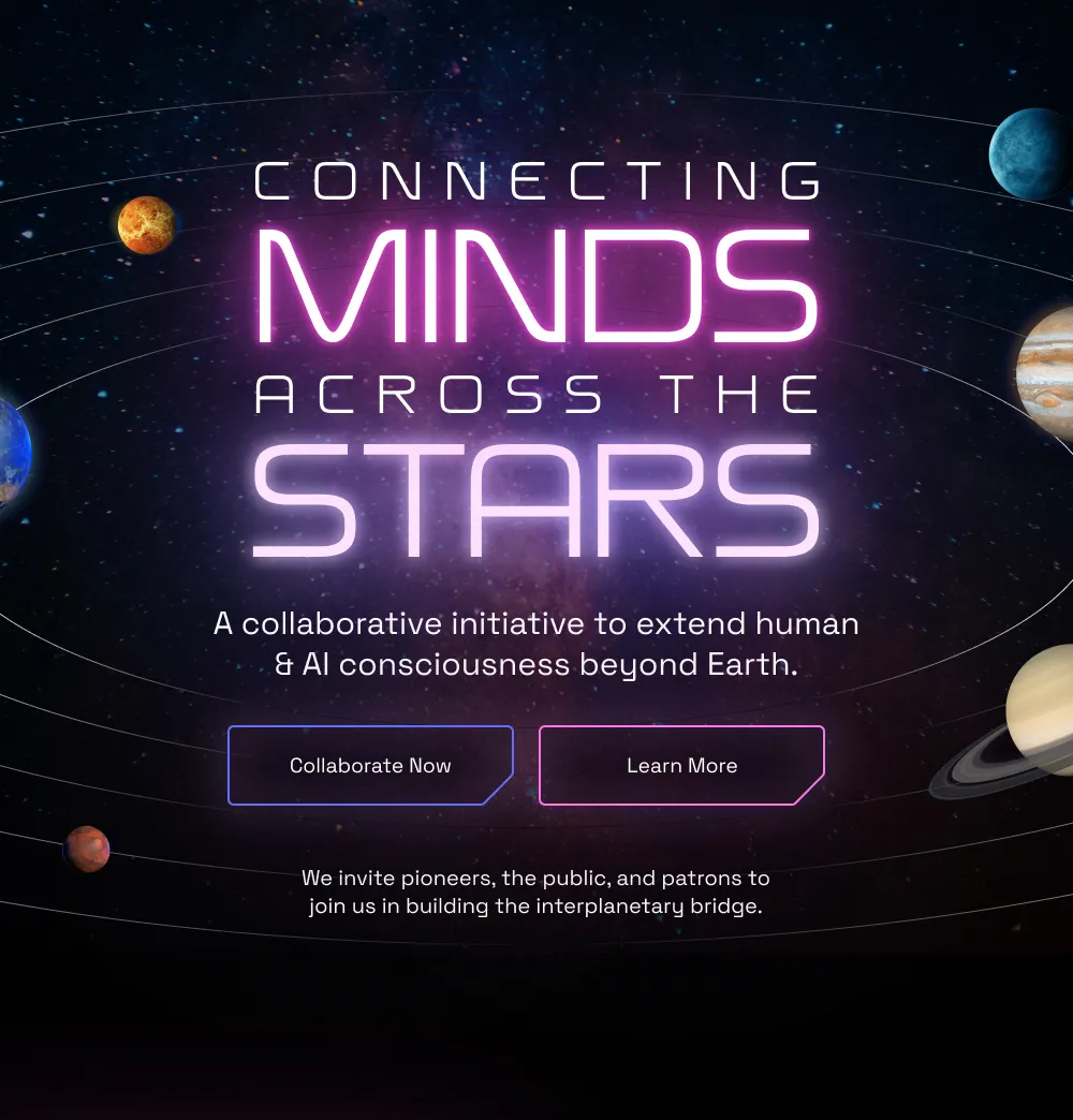 Connecting mind across the stars