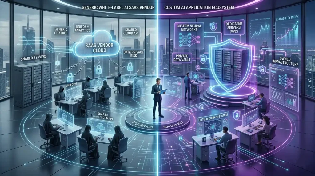 Custom AI Application Development vs White-Label Solutions for Enterprises