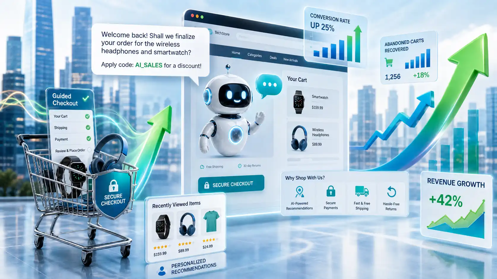 Driving Revenue The Role of Conversational AI in eCommerce Sales and Cart Recovery