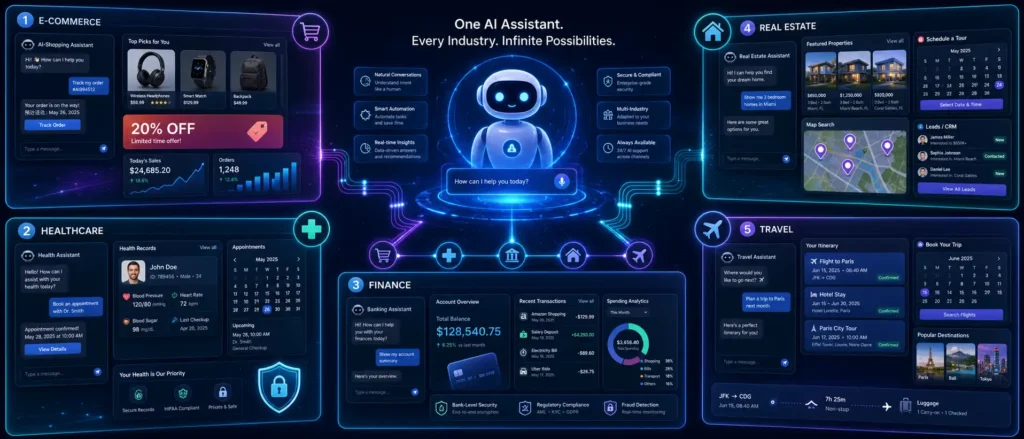 Industry-Specific Chatbot Architectures
