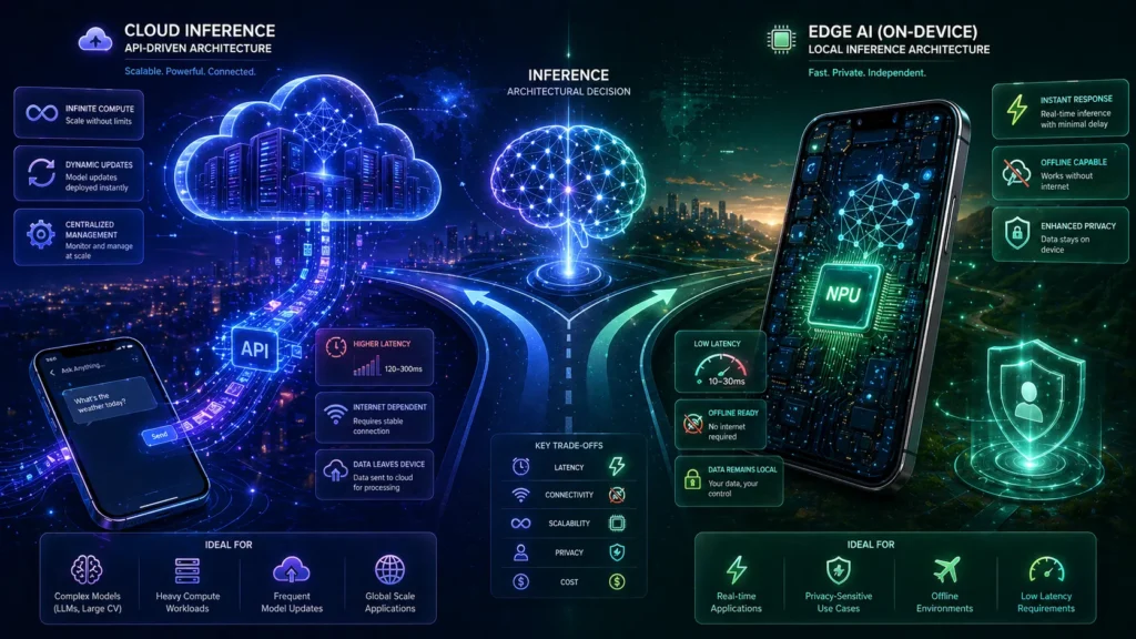 The Architectural Crossroads (Edge AI vs. Cloud Inference)