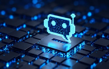 Illustrative knowledge chatbot implementation on a digital platform.